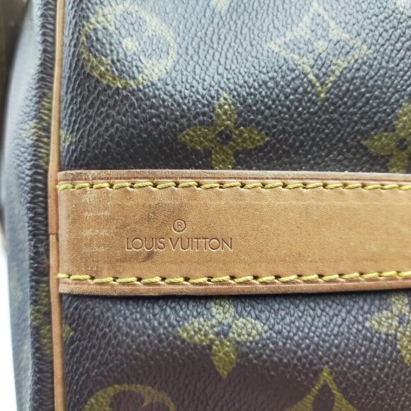 100% Authentic Louis Vuitton Keepall Bandouliere 50 Monogram Hand Bag #MN699 - Picture 7 of 9